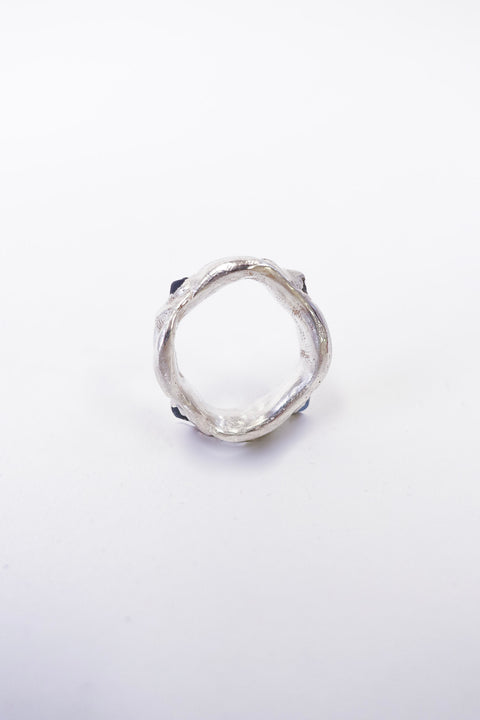 La bague Porcelaine bleu 2