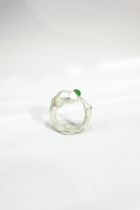 La bague Cœur de verre