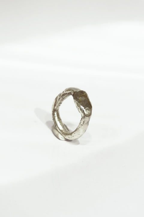 La bague Quartz blanc